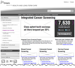 Cancer Screening Program